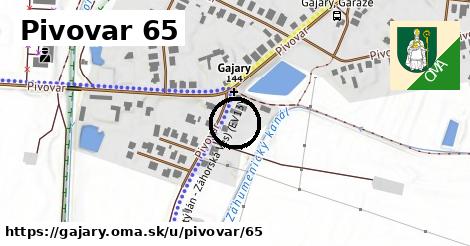 Pivovar 65, Gajary