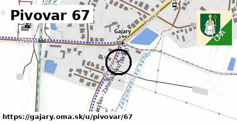 Pivovar 67, Gajary