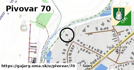 Pivovar 70, Gajary