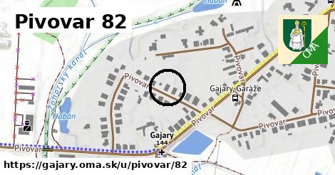 Pivovar 82, Gajary