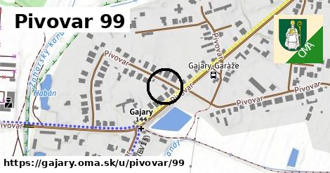 Pivovar 99, Gajary