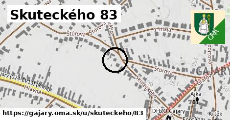 Skuteckého 83, Gajary