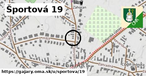 Športová 19, Gajary