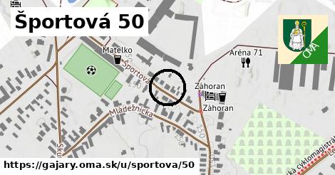 Športová 50, Gajary