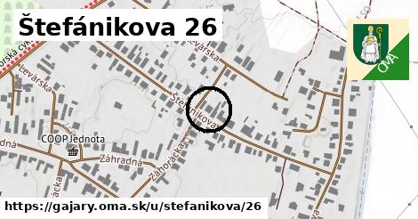 Štefánikova 26, Gajary