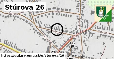 Štúrova 26, Gajary