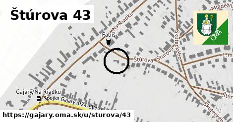 Štúrova 43, Gajary