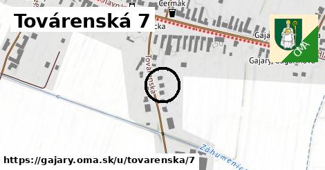 Továrenská 7, Gajary