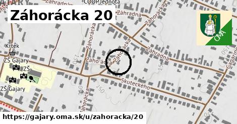 Záhorácka 20, Gajary