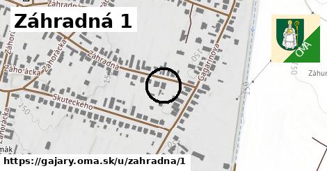 Záhradná 1, Gajary