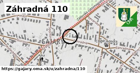 Záhradná 110, Gajary