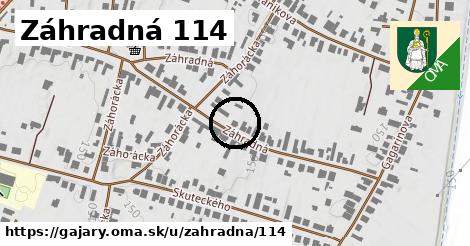 Záhradná 114, Gajary