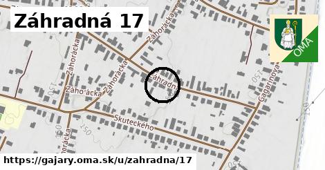 Záhradná 17, Gajary