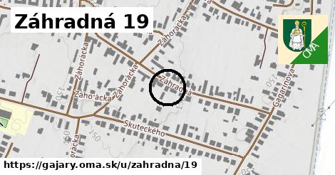 Záhradná 19, Gajary