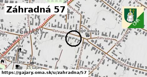 Záhradná 57, Gajary