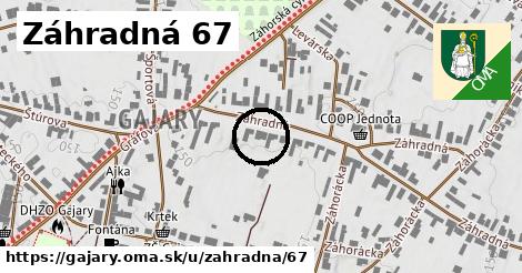 Záhradná 67, Gajary