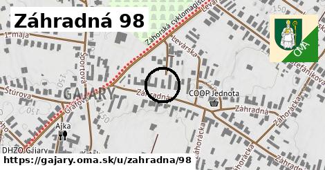 Záhradná 98, Gajary