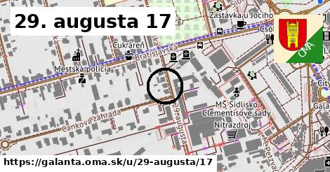 29. augusta 17, Galanta