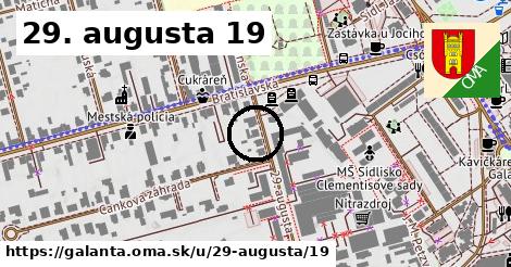 29. augusta 19, Galanta