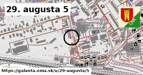 29. augusta 5, Galanta