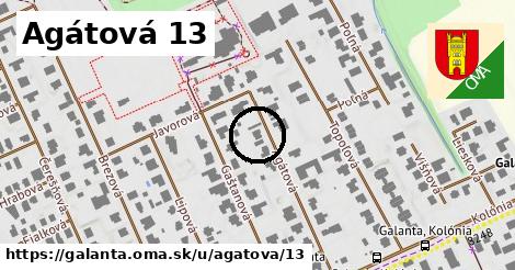 Agátová 13, Galanta