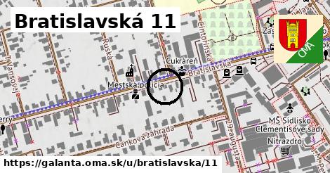 Bratislavská 11, Galanta