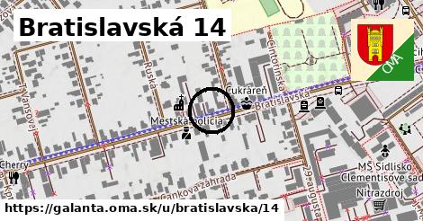 Bratislavská 14, Galanta