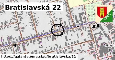 Bratislavská 22, Galanta