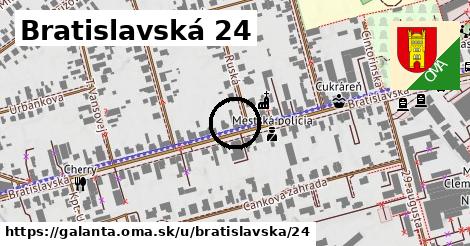 Bratislavská 24, Galanta