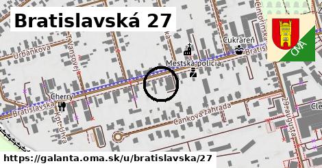 Bratislavská 27, Galanta