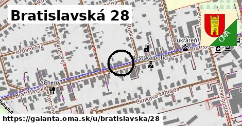 Bratislavská 28, Galanta