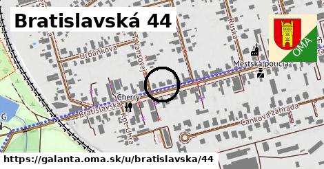 Bratislavská 44, Galanta