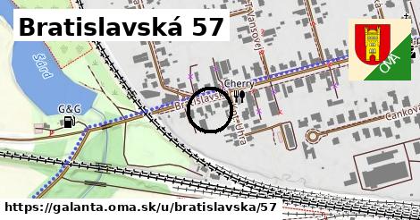 Bratislavská 57, Galanta