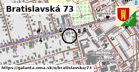 Bratislavská 73, Galanta