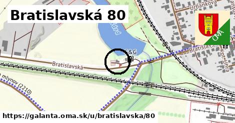 Bratislavská 80, Galanta