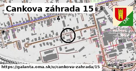 Cankova záhrada 15, Galanta