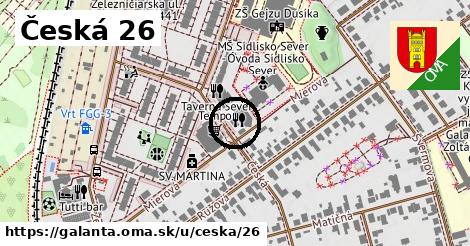 Česká 26, Galanta