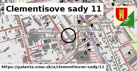 Clementisove sady 11, Galanta