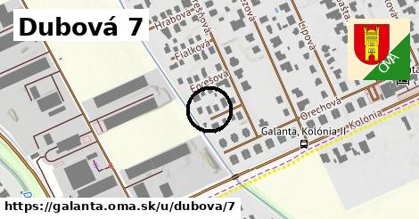 Dubová 7, Galanta