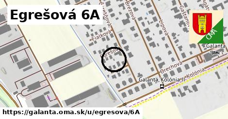 Egrešová 6A, Galanta