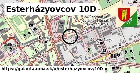 Esterházyovcov 10D, Galanta