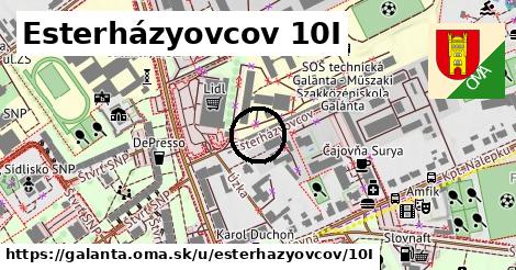 Esterházyovcov 10I, Galanta