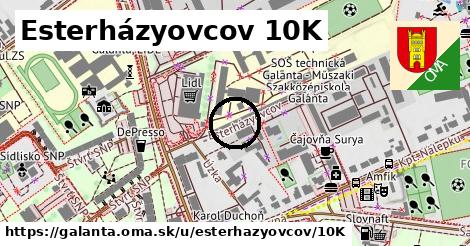 Esterházyovcov 10K, Galanta