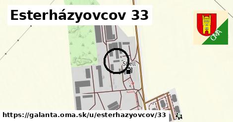 Esterházyovcov 33, Galanta