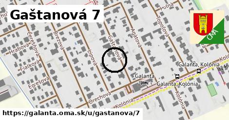 Gaštanová 7, Galanta