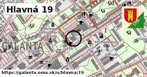 Hlavná 19, Galanta