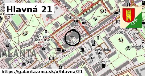 Hlavná 21, Galanta