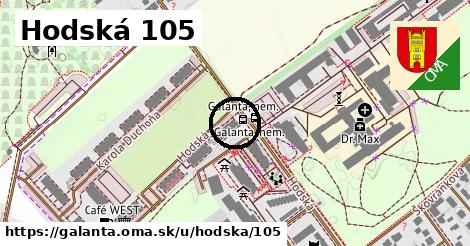 Hodská 105, Galanta