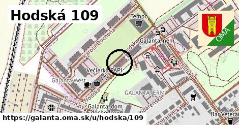 Hodská 109, Galanta