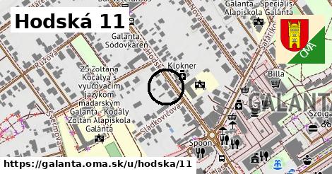 Hodská 11, Galanta